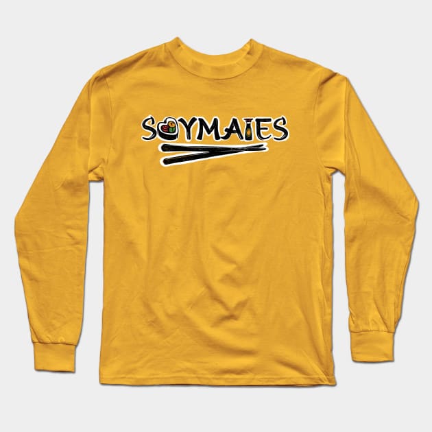 Soymates Long Sleeve T-Shirt by Artbysusant 